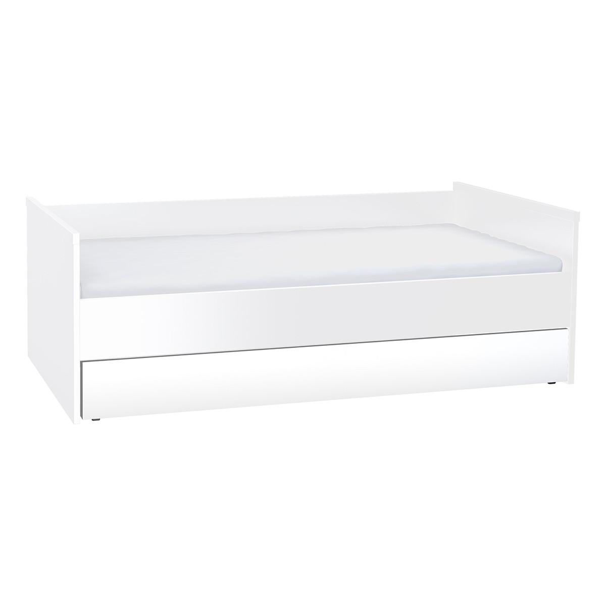 BOXBETT 90/200 Weiß - Weiß, Holzwerkstoff (90/200cm) - Petits-meubles