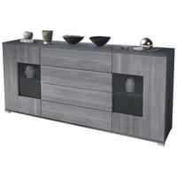SIDEBOARD Grömitz Avola-Anthrazit - Anthrazit, Holzwerkstoff (166.5/75.5/35cm) - Vladon