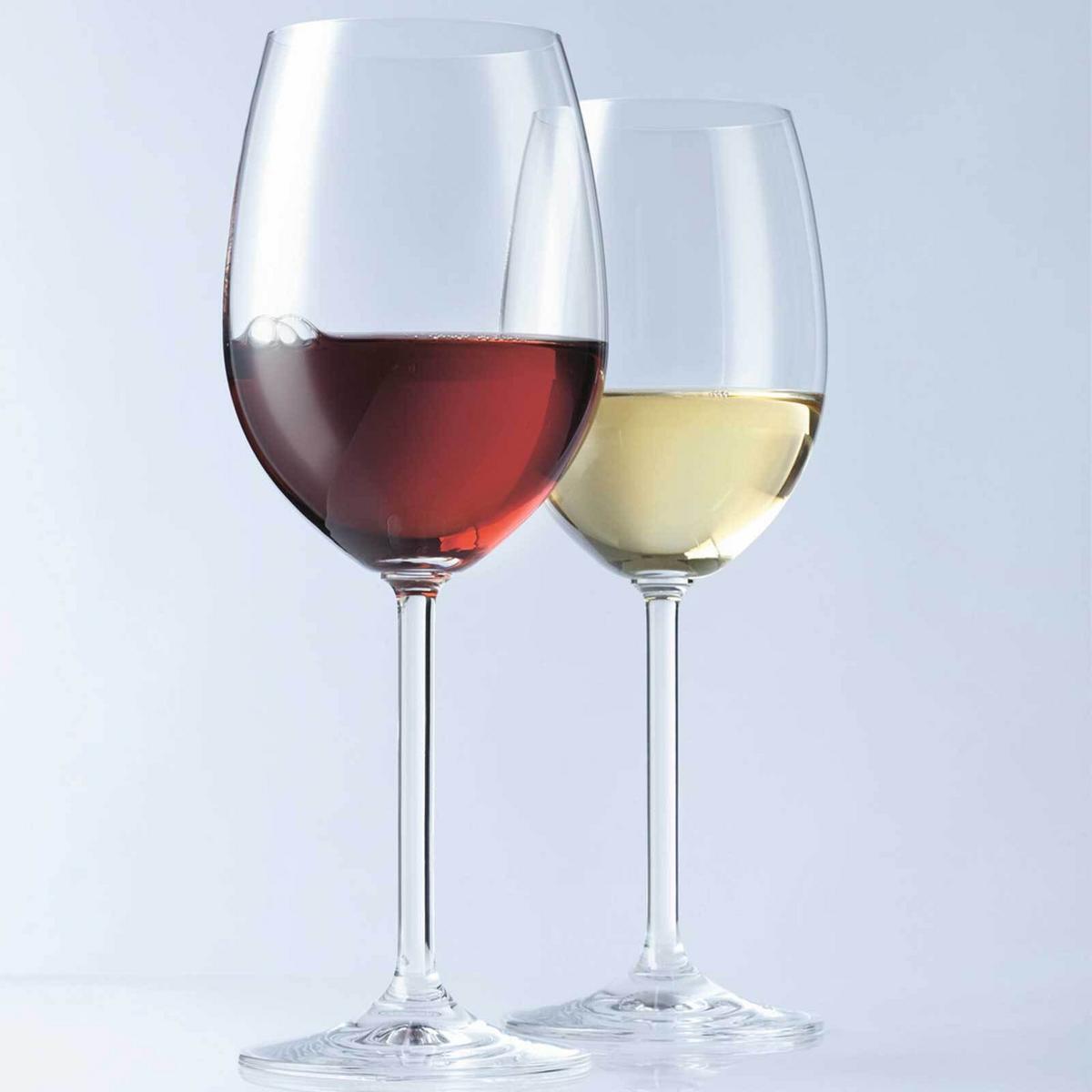 WEISSWEINGLÄSER Daily transparent 170 ml 6er Set - Transparent, Glas (0.37L) - Leonardo Living