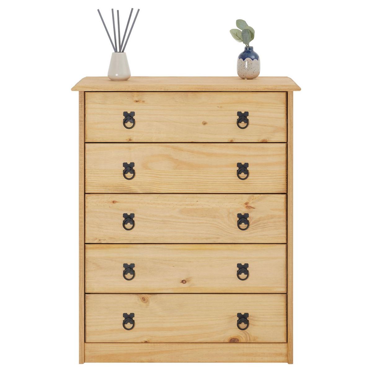 KOMMODE BARRIO natur - Naturfarben, Holz (71/88/34cm) - CARO-Möbel