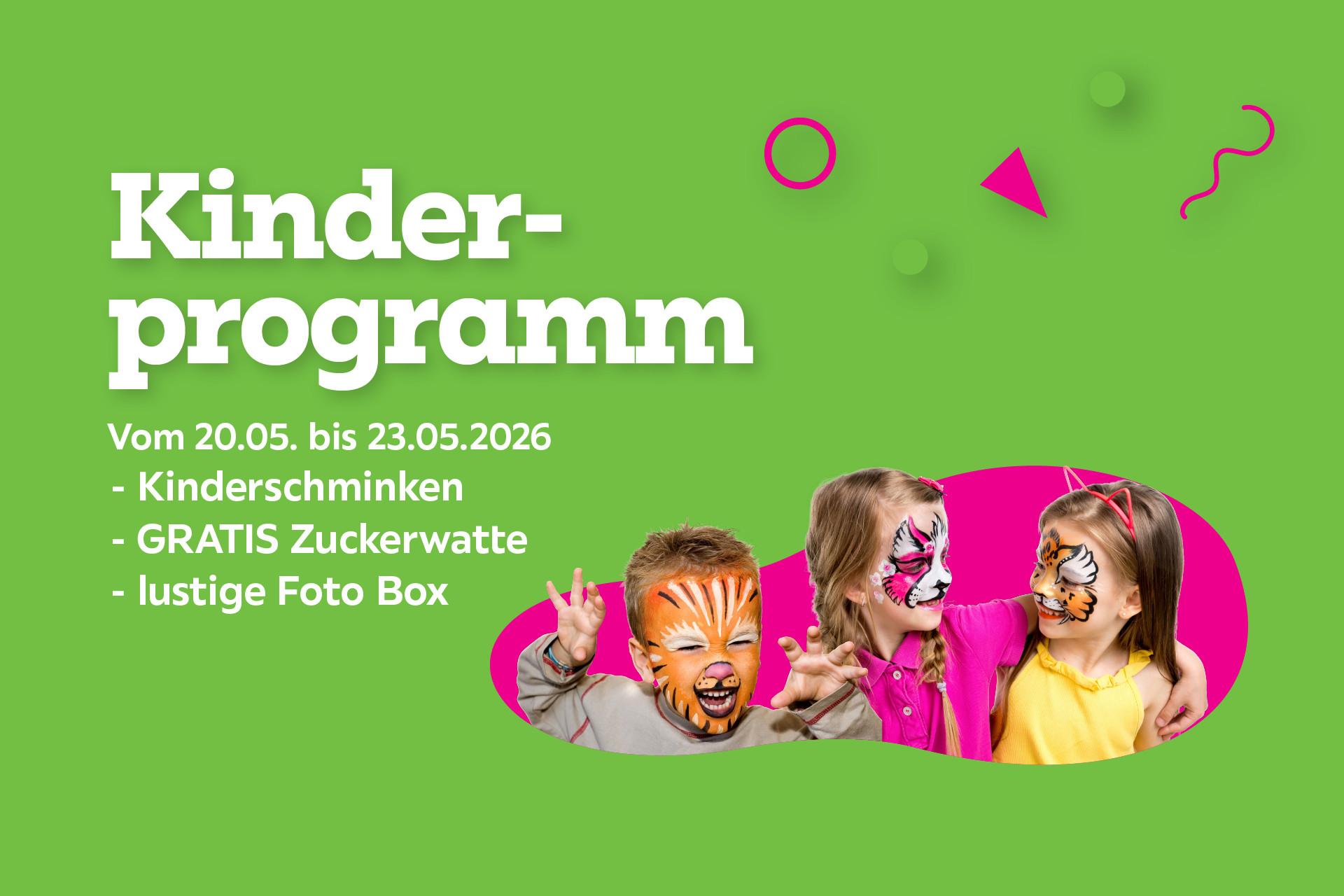 Kinderprogramm bei der Eröffnung in Nürnberg 