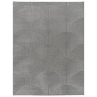 FLACHWEBETEPPICH Boho Anthrazit 200 x 280 cm - Anthrazit, Kunststoff (200/280cm) - TT Home