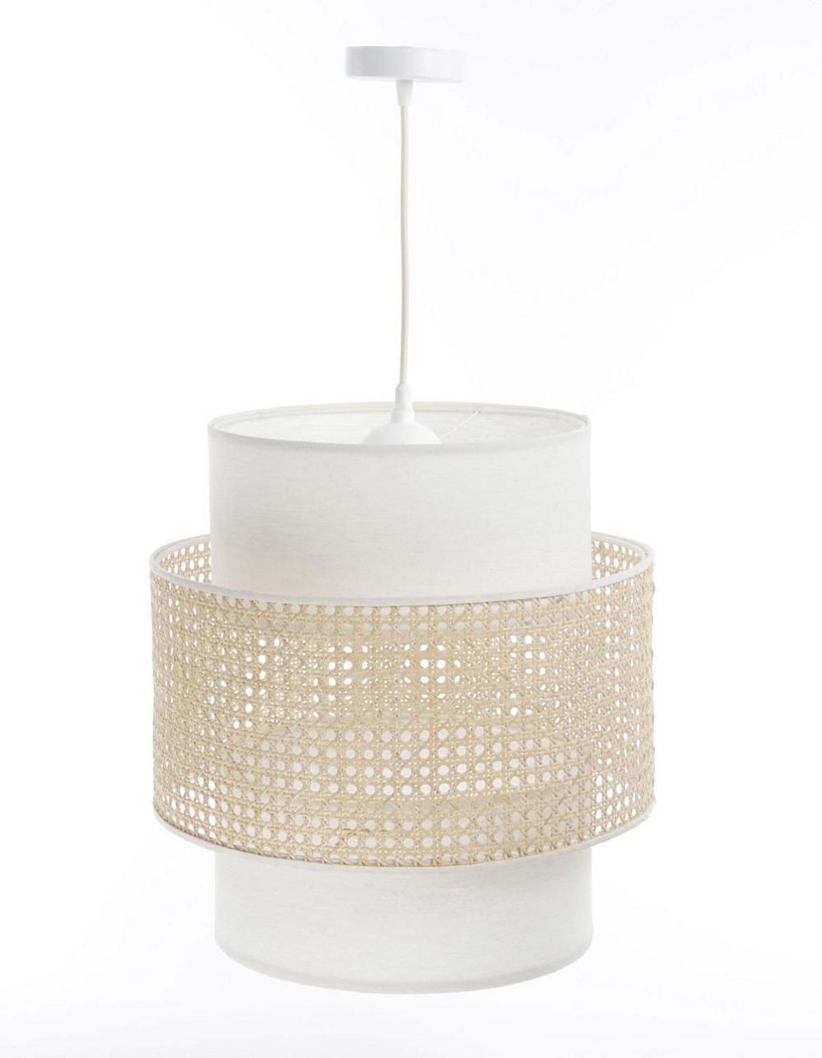 HÄNGELEUCHTE Weiß 40/44 cm - Weiß, Kunststoff (40/1.2/44cm) - ONZENO