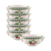 SUPPENTASSEN French Garden Fleurence bunt 240 ml 6er Set - Multicolor, Keramik (0.24L) - Villeroy & Boch
