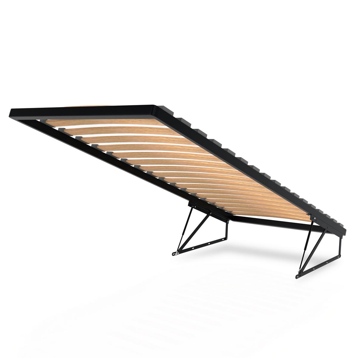 POLSTERBETT für Schlafzimmer Bett mit Stauraum Altrosa 90x200 - Altrosa, Holzwerkstoff/Metall (90/200cm) - Muralo