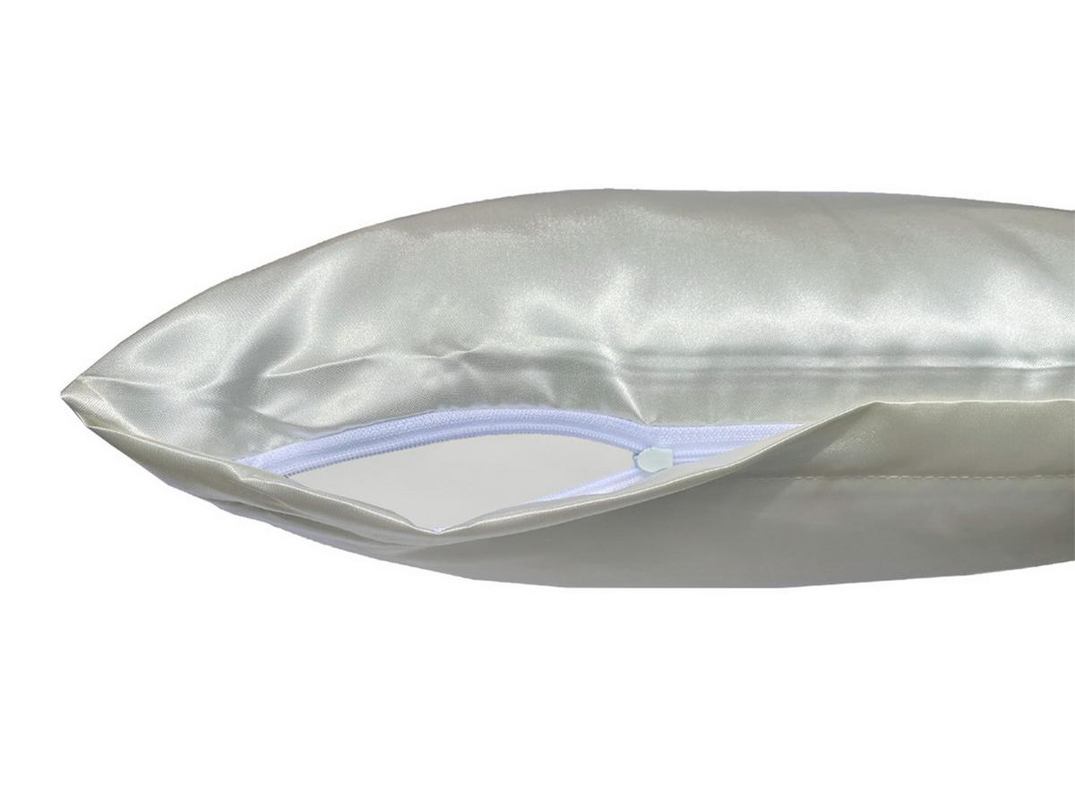 BETTBEZUG Glanz Satin champagner 155/220 cm - Ecru/Champagner, Textil (155/220cm) - beties Heimtextil