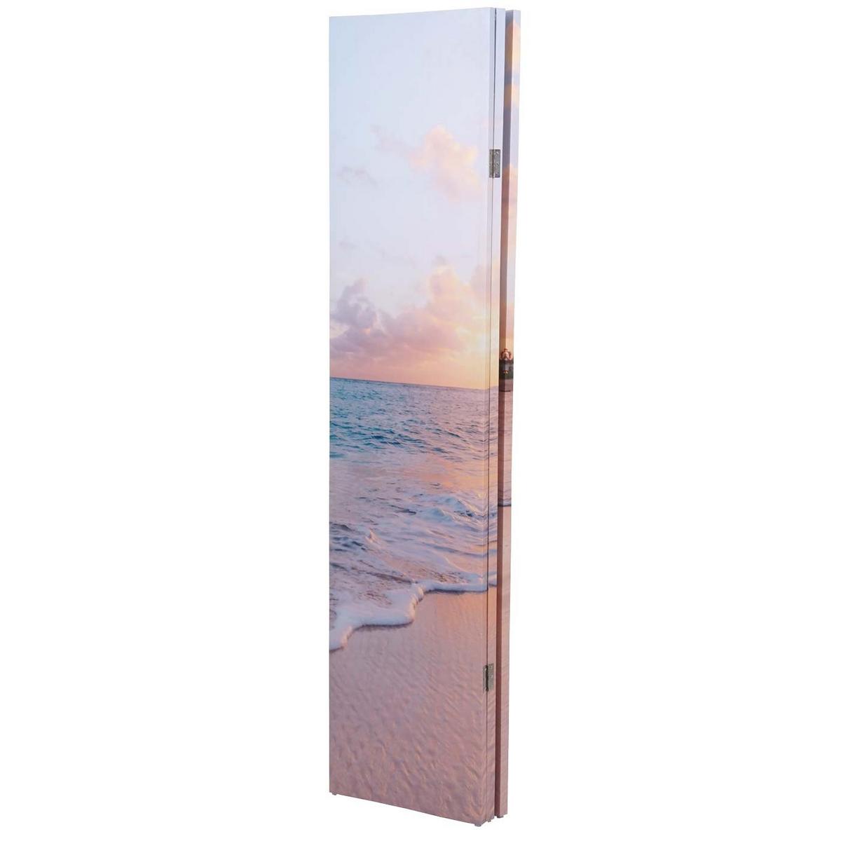 FOTO-PARAVENT Altrosa, Gelb - Gelb/Altrosa, Holz (121/180/2cm) - MCW