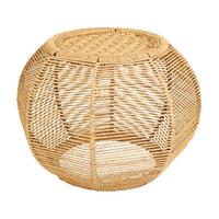 HOCKER, 30x45cm - Braun, Metall (30/30/45cm) - Wanderlust