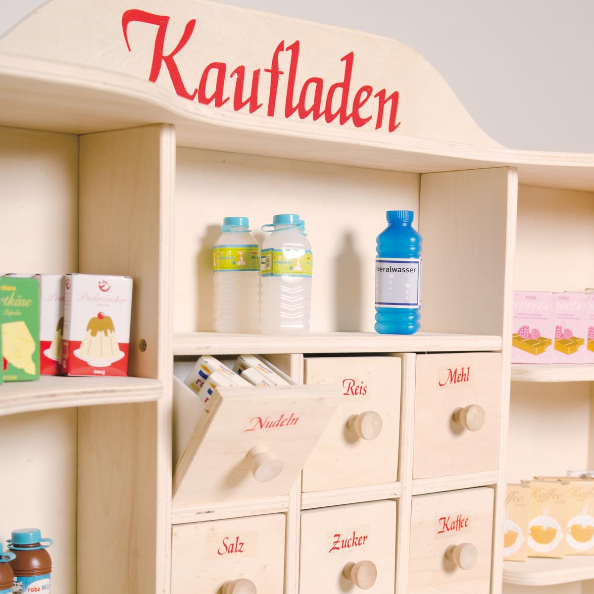 VERKAUFSSTAND - Naturfarben, Holzwerkstoff (109/120/92cm) - Roba