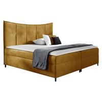 BOXBETT Bergamo - H3 - Gelb, Holz (160/200cm) - MIRJAN24