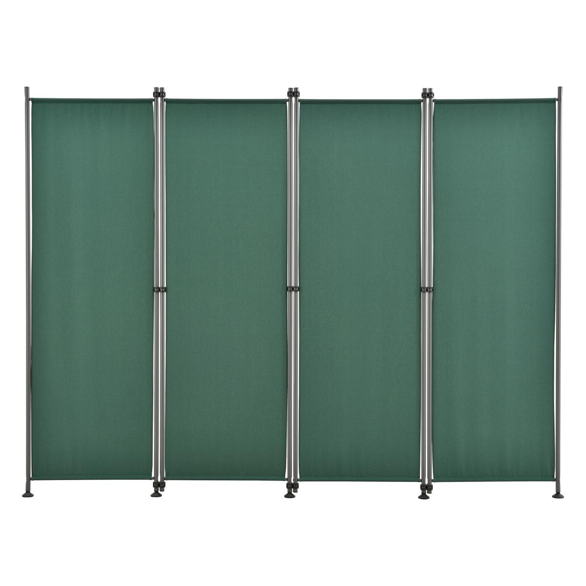 SICHTSCHUTZ Modica - Dunkelgrün, Textil/Metall (215/170cm) - pro.tec