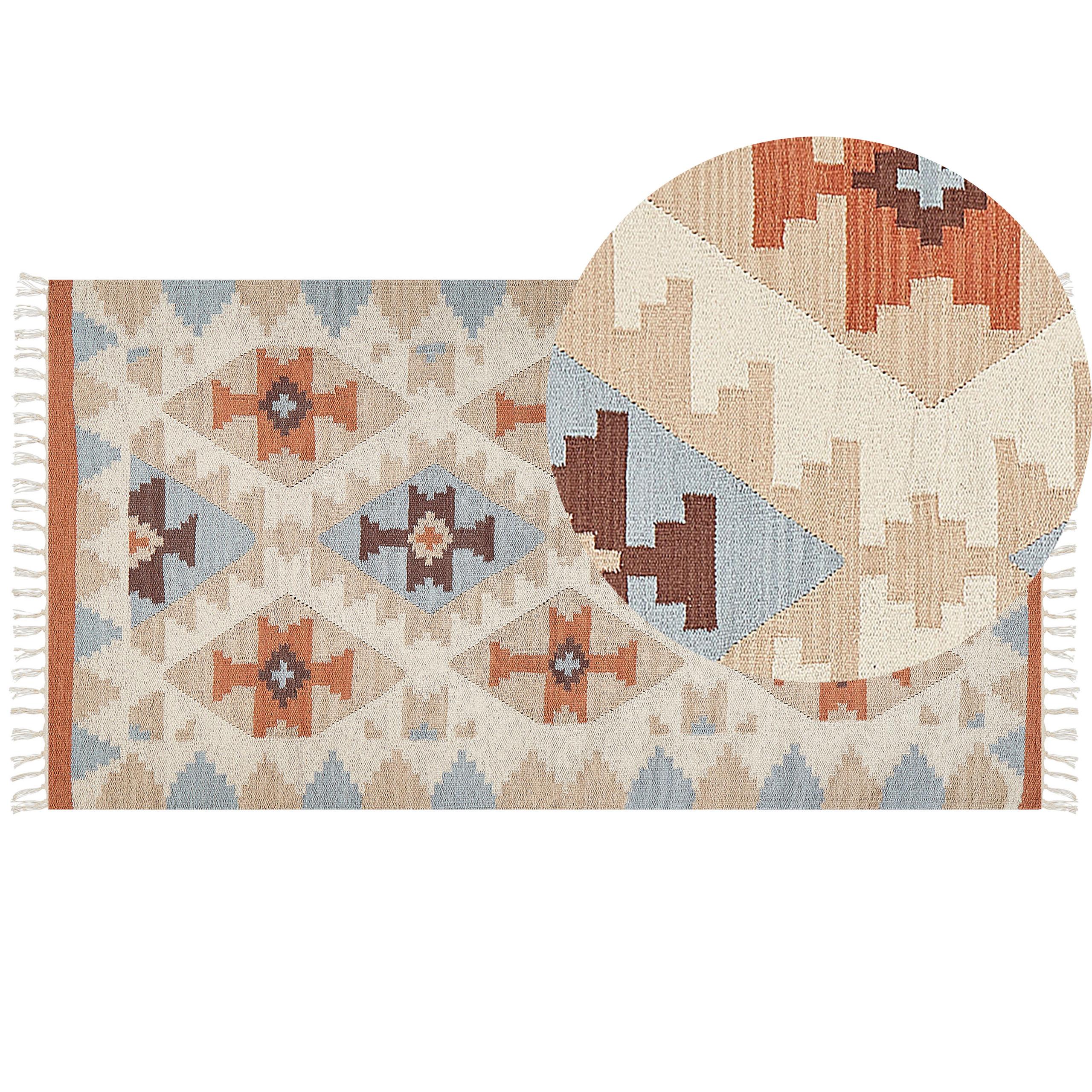 KELIM-TEPPICH Dilijan 150/80 cm - Multicolor, Textil (80/150cm) - Beliani