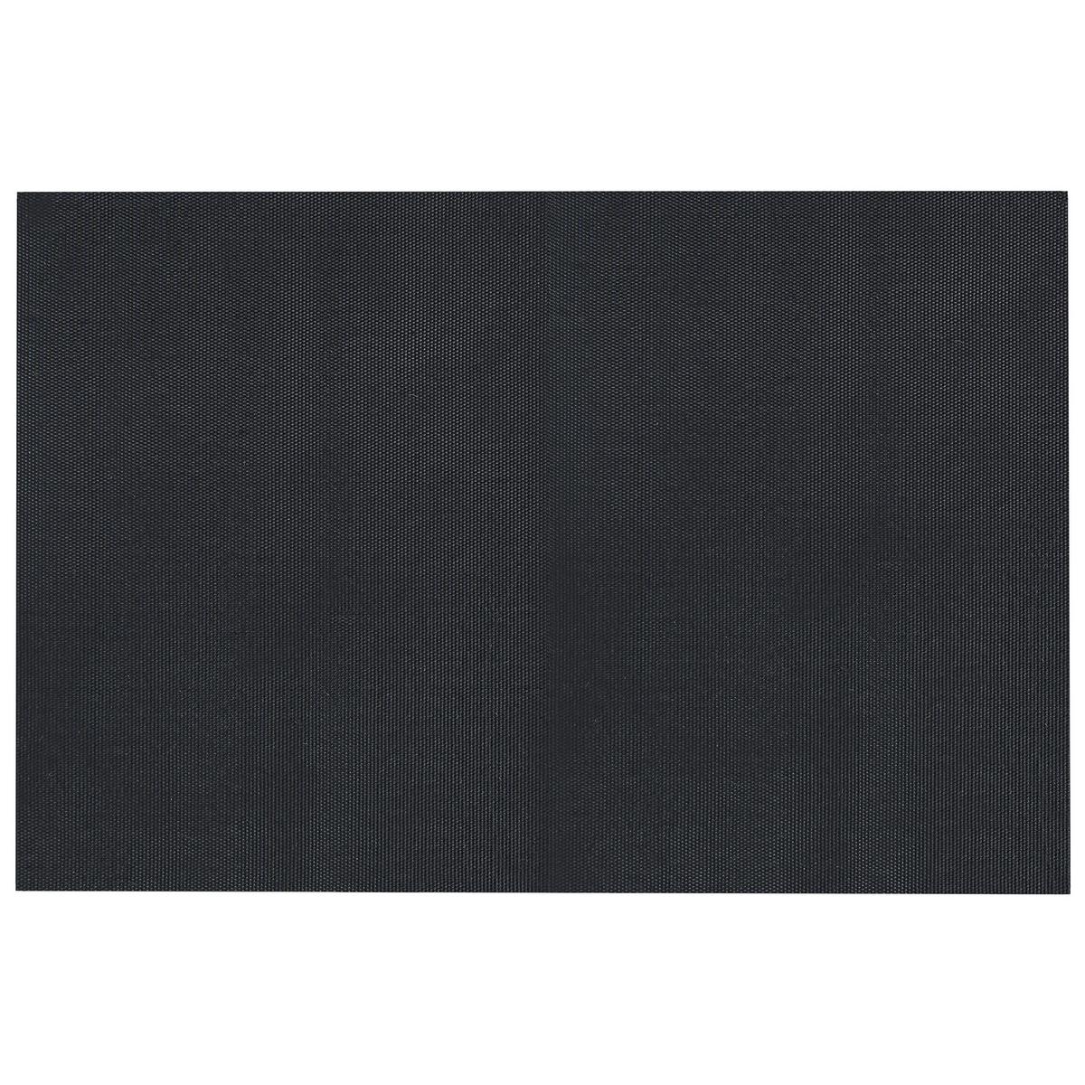 FUSSMATTE Naturfarben 60/90 cm Kürbis Kokosfasern Sapang - Blau/Schwarz, Textil (60/90cm) - Beliani