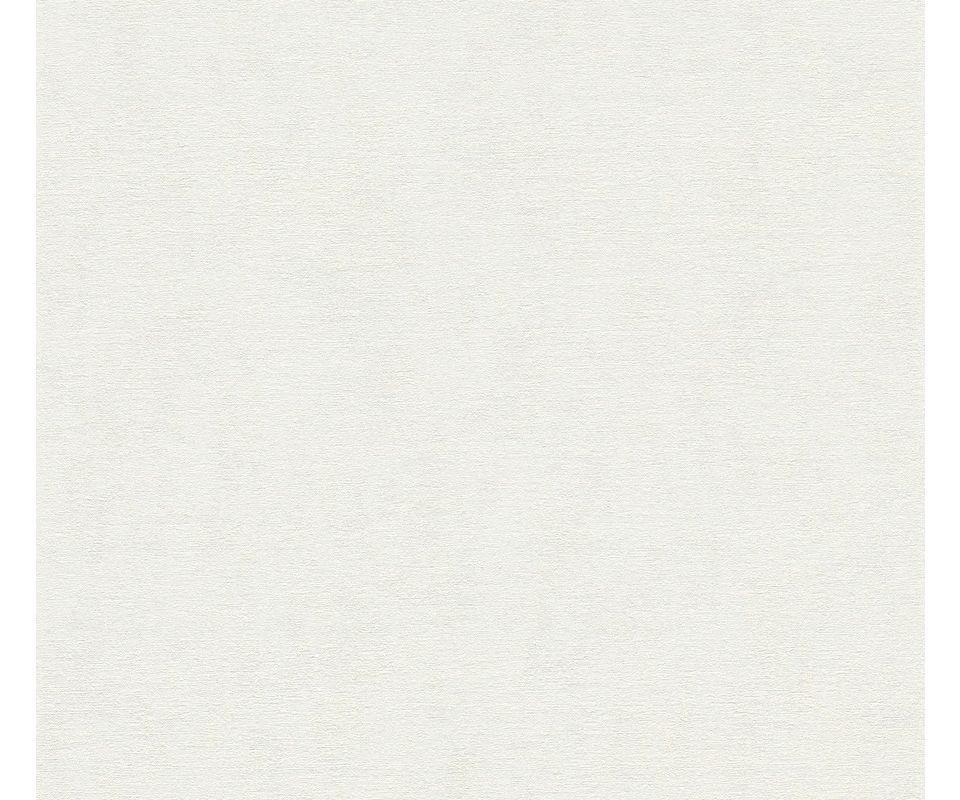 VLIESTAPETE Weiß 53/1005 cm - Weiß, Textil (53/1cm) - KUNSTLOFT