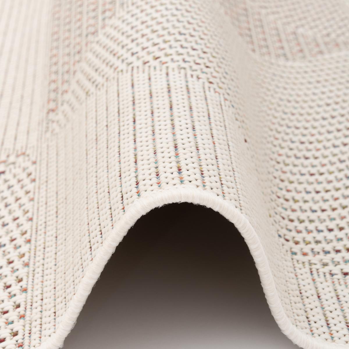 IN & OUTDOOR TEPPICH FLACHGEWEBE CAMPUS RAUTEN - Beige, Textil (160/230cm) - Pergamon