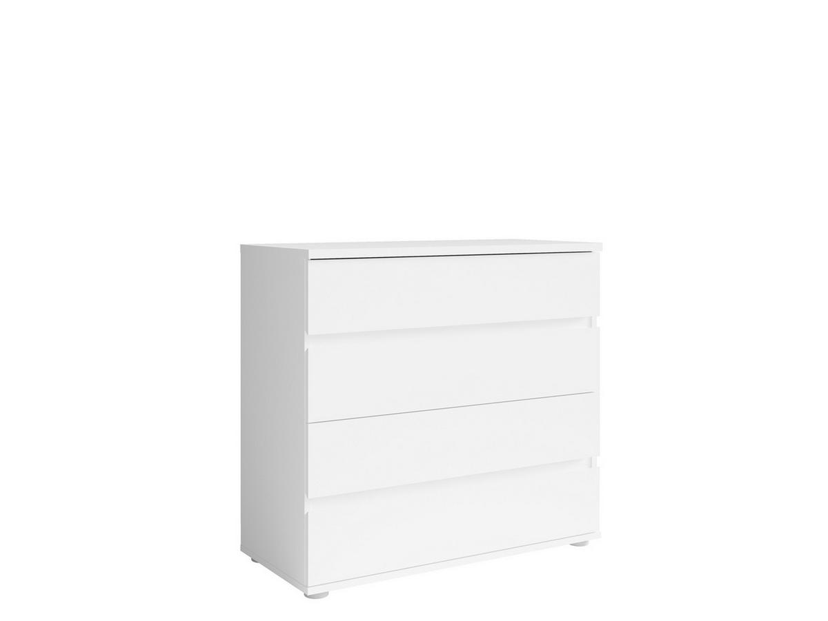 KOMMODE Weiß 91/84/42 - Weiß, Holzwerkstoff (91/84/42cm) - RAUMHIRSCH FURNITURE