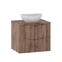 WASCHTISCH 60.6cm Tao Holz - Braun, Holzwerkstoff (60.6/50/45.8cm) - Petits-meubles