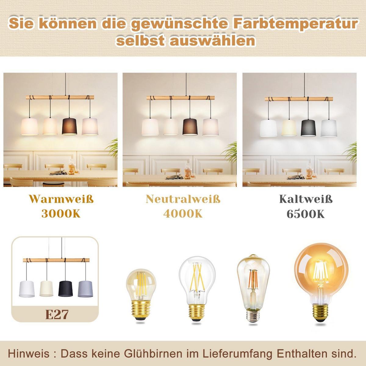 PENDELLEUCHTE Eindruck 80/18/175 cm - Braun, Holzwerkstoff (80/18/175cm) - Nettlife