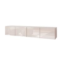 TV-SCHRANK COLGANTE 200 Kaschmir Hochglanz mit LED - Kaschmir, Holzwerkstoff (200/36/40cm) - Lookway