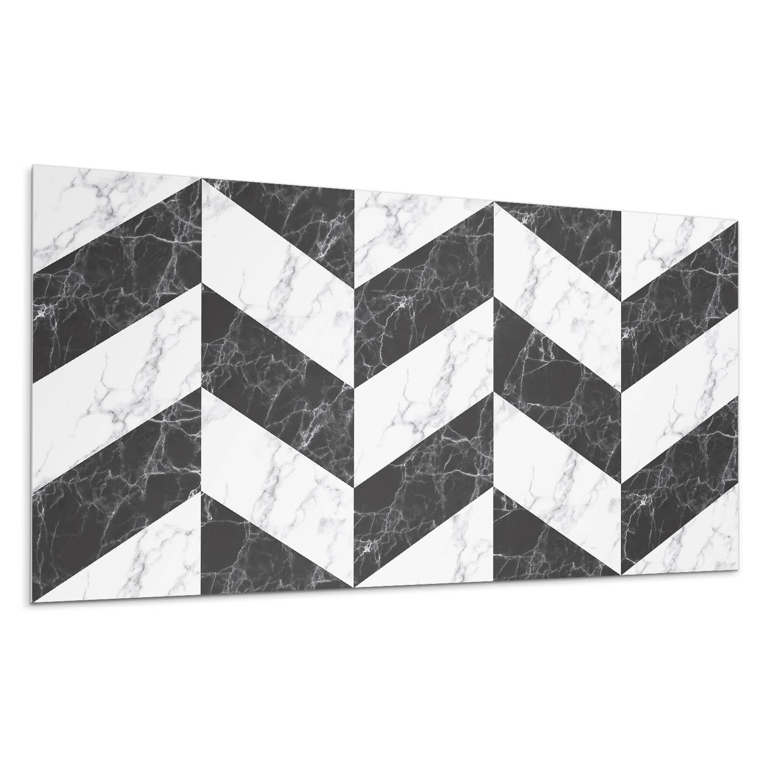 WANDPANEEL 120x60 cm selbstklebend Marelia - Graphitfarben, Kunststoff (60/1.6/120cm) - Wallfluent