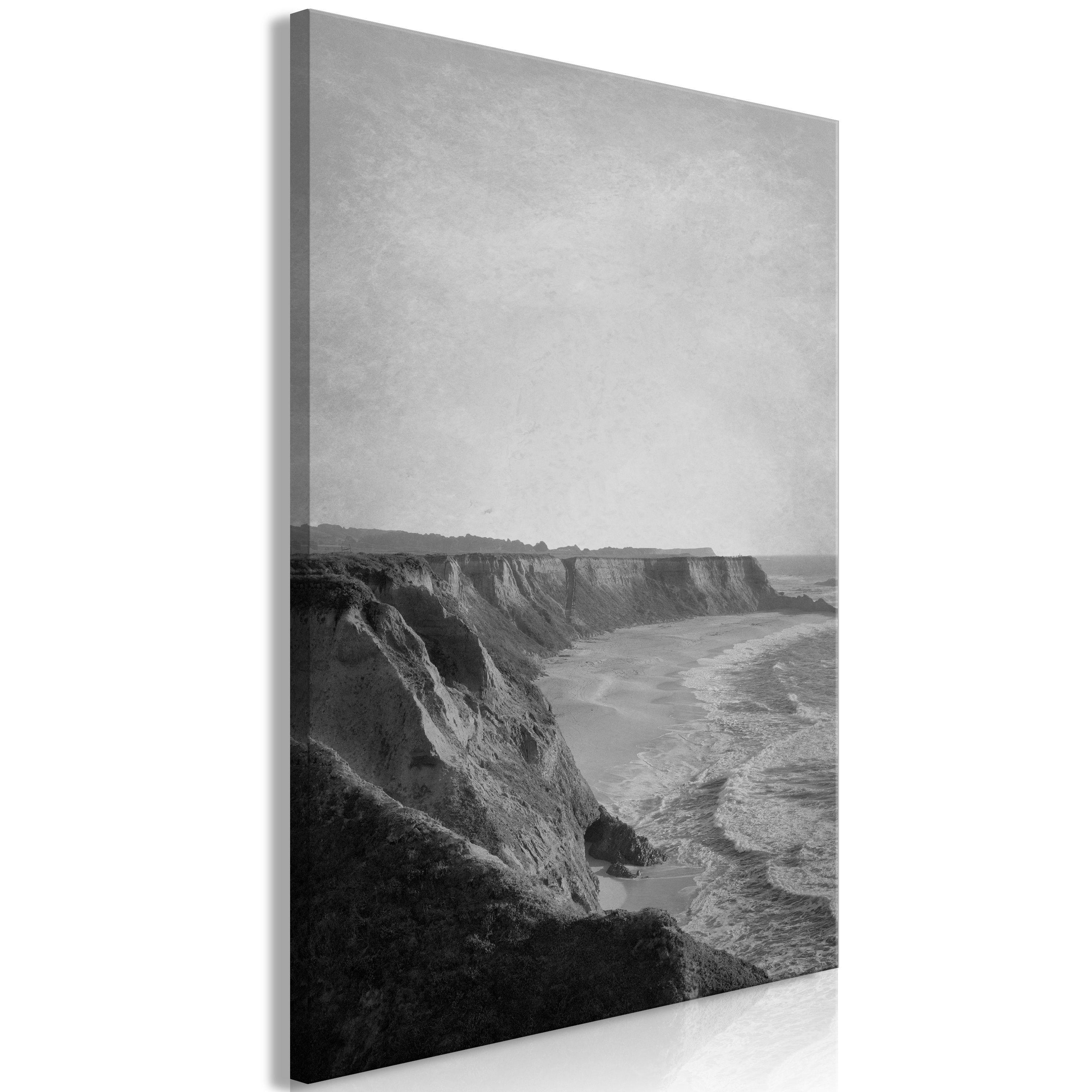 KUNSTDRUCK Schwarz-Weiß 40/60 cm - Schwarz, Textil (40/60cm) - KUNSTLOFT