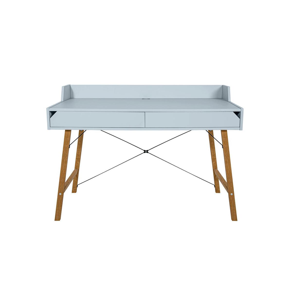 SCHREIBTISCH Lotta Blau - Blau, Holzwerkstoff (120/60/86cm) - Petits-meubles