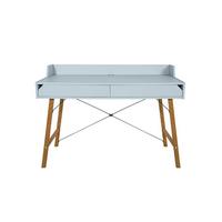 SCHREIBTISCH Lotta Blau - Blau, Holzwerkstoff (120/60/86cm) - Petits-meubles