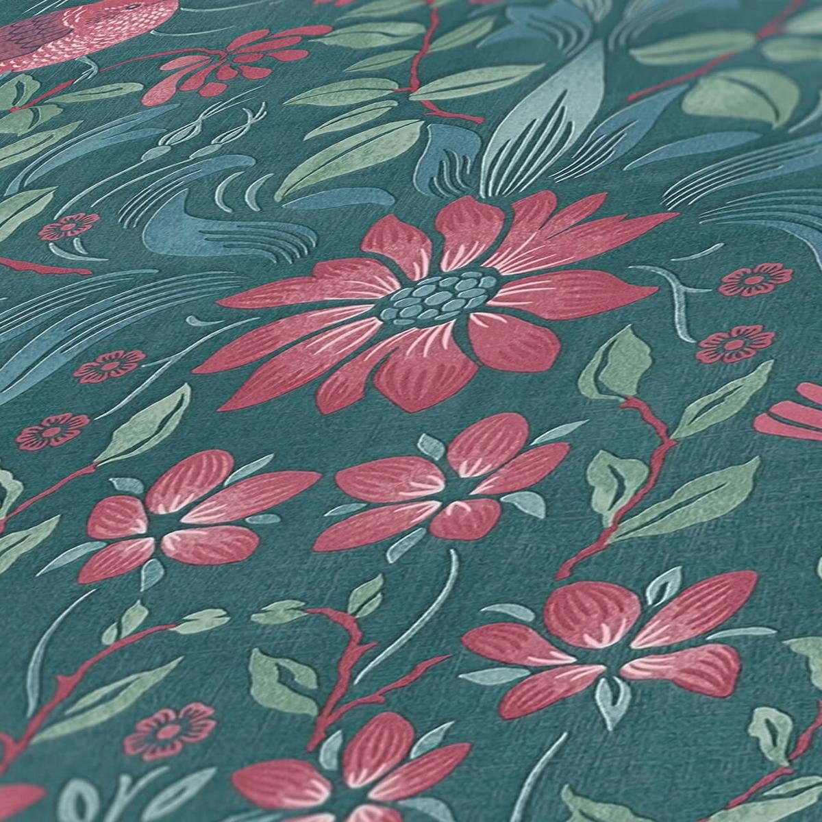 VLIESTAPETE Grün 53/1005 cm - Grün, Kunststoff/Textil (53/1cm) - KUNSTLOFT