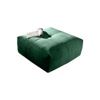 POLSTERHOCKER PALACE Smaragdgrün Velvet - Smaragdgrün, Textil (86/41/86cm) - KAWOLA