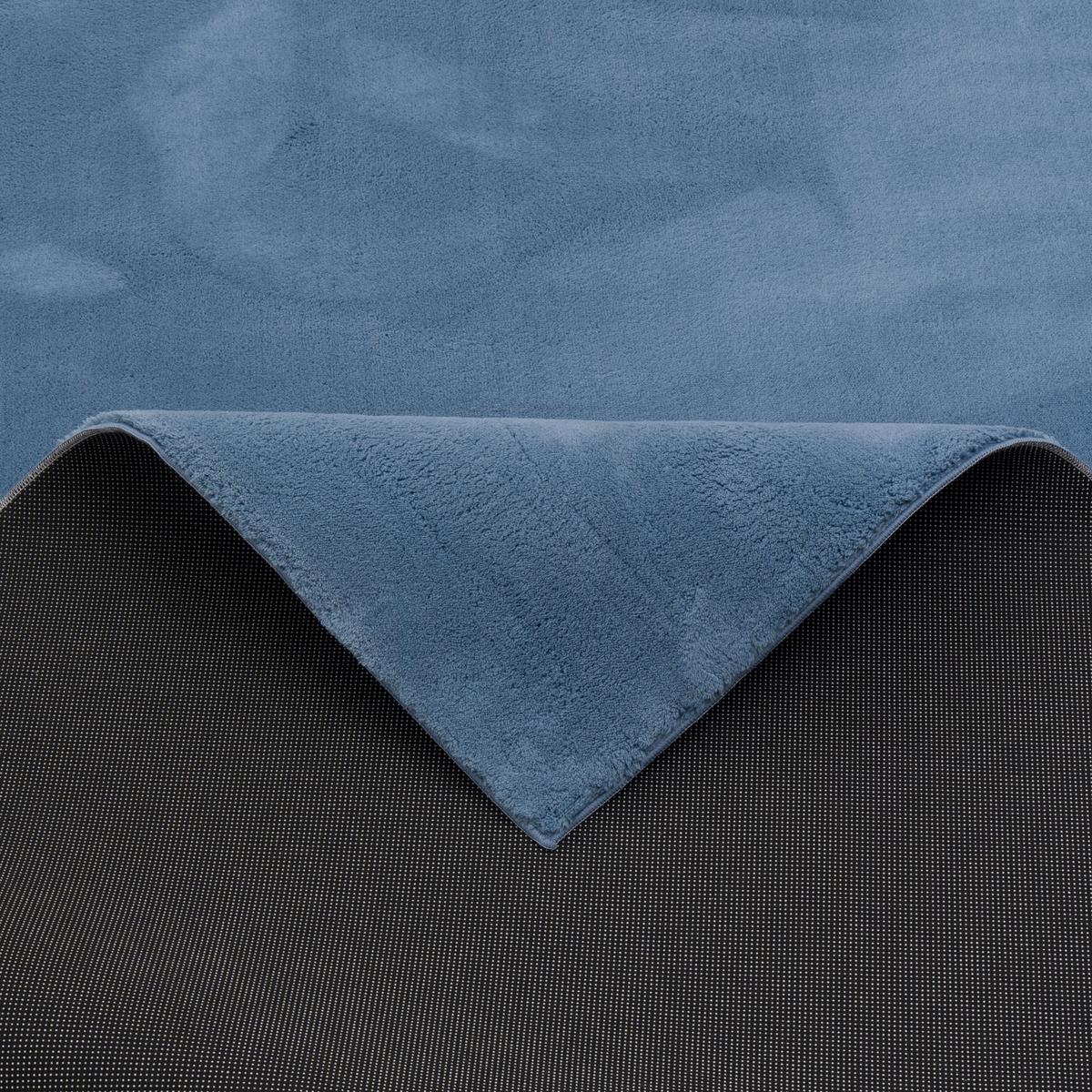 FELLTEPPICH SUPER SOFT PEARL - Blau, Textil (140/200cm) - Pergamon