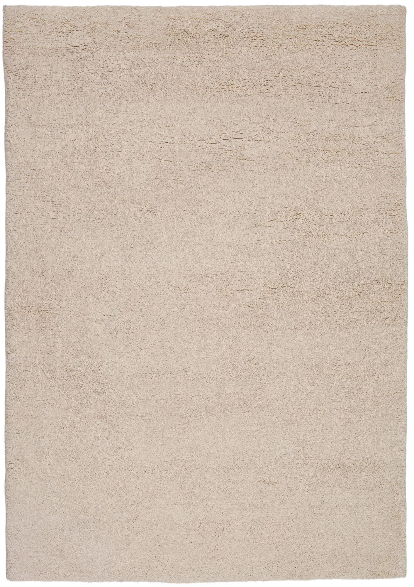 BERBERTEPPICH Luxus Berber 15/15 Double 250x300 cm - Weiß, Textil (250/300cm) - Rug and Roll