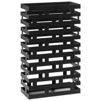 SCHIRMSTÄNDER Metall Schwarz Kamsar - Schwarz, Metall (38/62/19cm) - Beliani