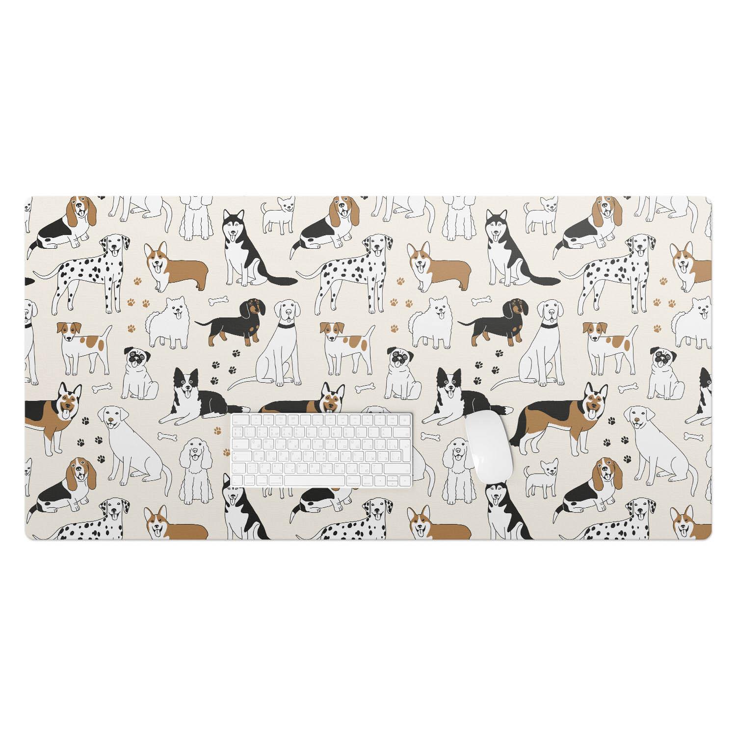 SCHREIBTISCHUNTERLAGE 120x60 cm Beige - Sandfarben, Kunststoff (120/60/1.6cm) - Wallfluent