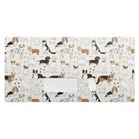 SCHREIBTISCHUNTERLAGE 120x60 cm Beige - Sandfarben, Kunststoff (120/60/1.6cm) - Wallfluent