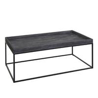 COUCHTISCH rechteckig Grau - Grau, Holz (60/110/46cm) - MCW