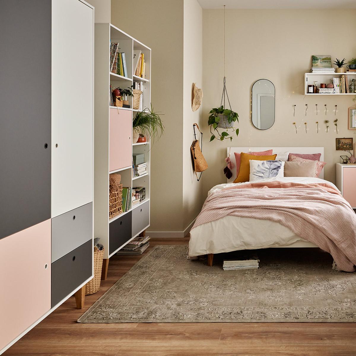 BÜCHERREGAL Gelb - Gelb, Holzwerkstoff (45/201.5/105cm) - Petits-meubles