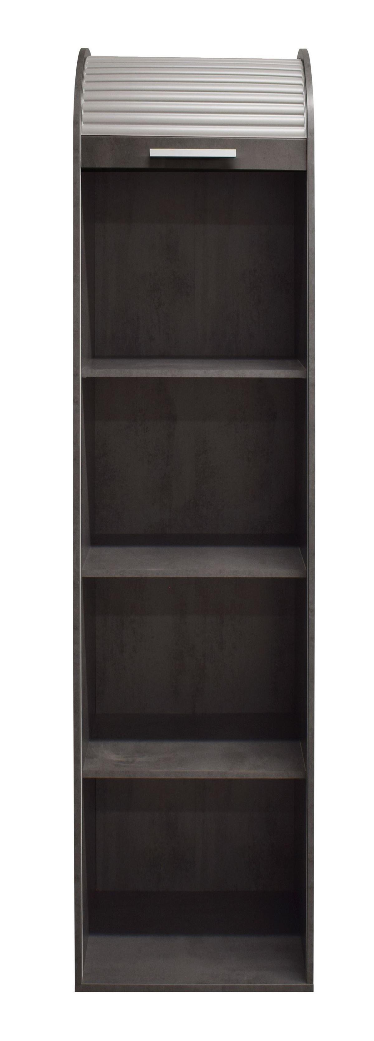 JALOUSIESCHRANK Eadi 46 x 44 x 192 Rollladenschrank Graphit/Weiß - Graphitfarben/Weiß, Holz (46/192/44cm) - 58aufmkessel