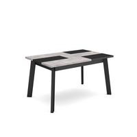 ESSTISCH für 6 Gäste, zementgrau, 140/90/75cm - Grau, Holzwerkstoff (90/140/75cm) - Skraut Home
