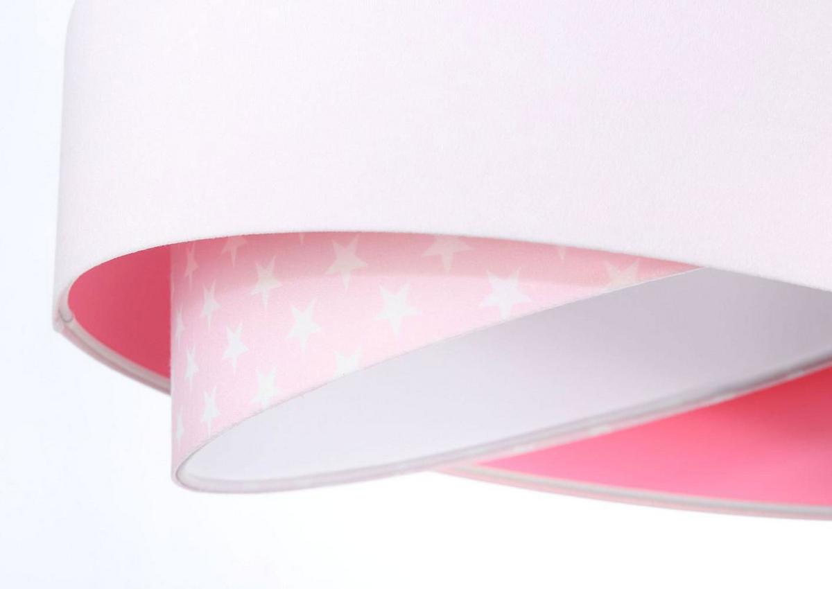 HÄNGELEUCHTE Rosa 50/23 cm - Pink, Kunststoff (50/1/23cm) - ONZENO
