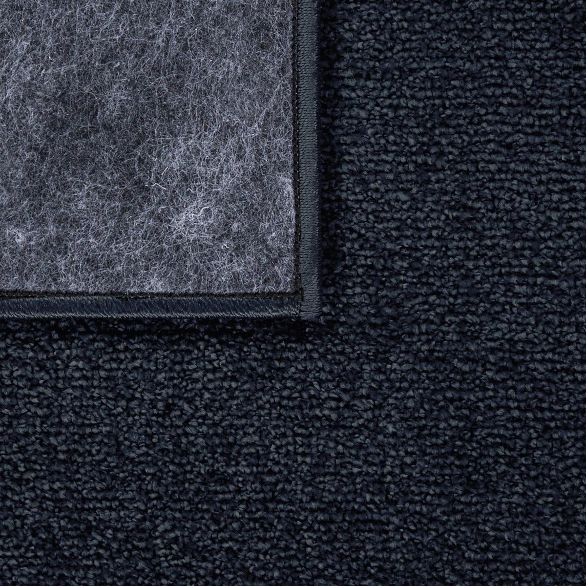 FLACHWEBETEPPICH Navy Ø 200 cm - Blau, Kunststoff (200/200cm) - TT Home