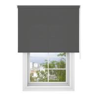 ROLLO blickdicht dunkelgrau 90 x 150cm - Dunkelgrau, Textil (90/150cm) - Deco-Raum