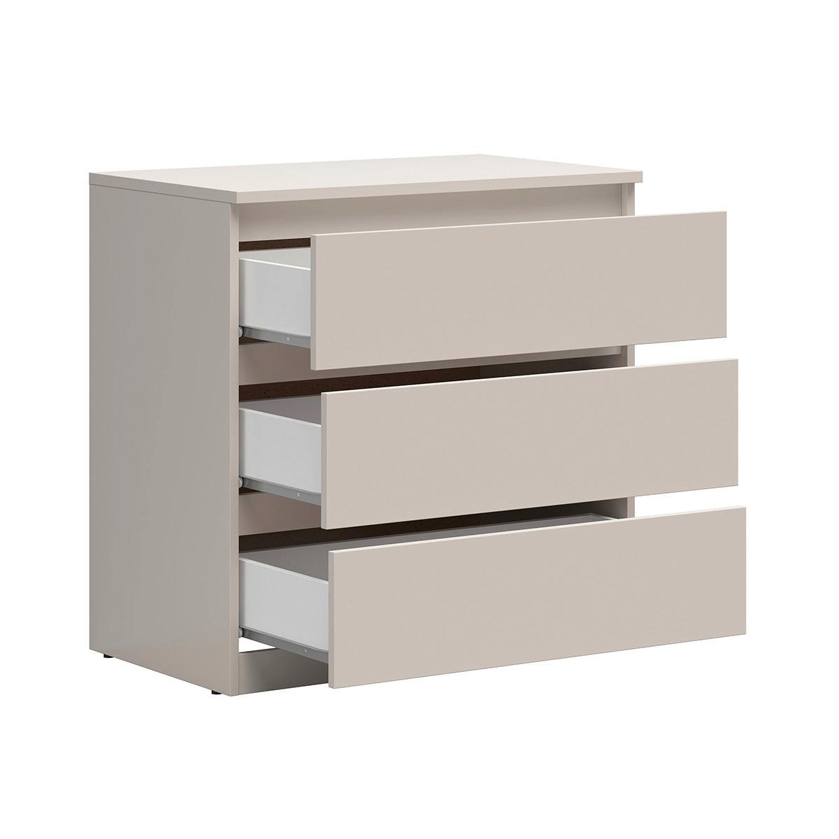 KOMMODE Edwin Kaschmir - Beige, Holzwerkstoff (75/75.5/45cm) - Petits-meubles