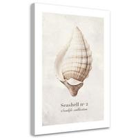 KUNSTDRUCK Beige 80/120 cm - Beige, Textil (80/120cm) - KUNSTLOFT