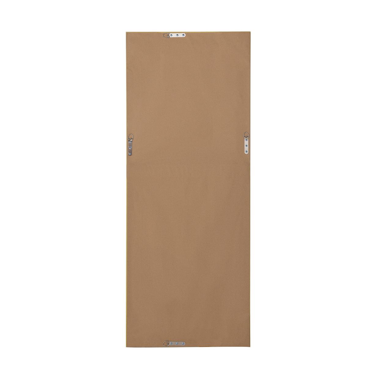 WANDSPIEGEL silber rechteckig 50 /130 cm Marans - Silberfarben, Kunststoff (50/130/2cm) - Beliani
