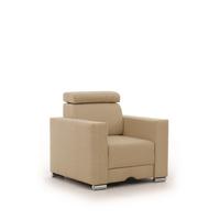 SESSEL Canton In Liverpool - Beige, Holzwerkstoff/Textil (94/92/93cm) - Fun Möbel