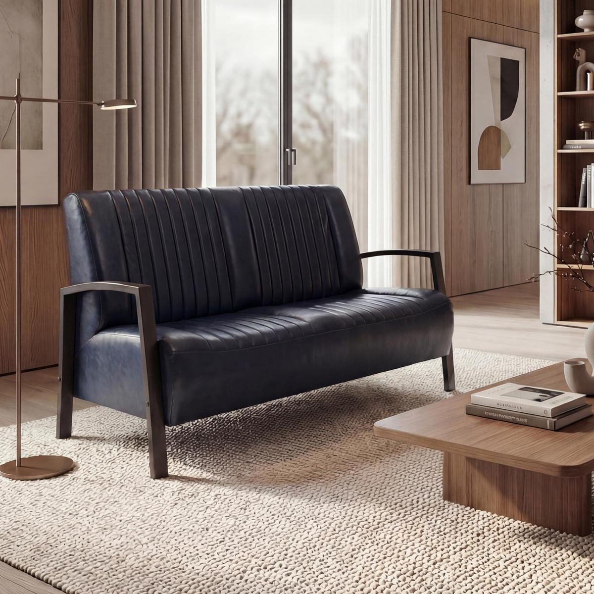2-SITZER SOFA Grau - Grau, Textil (127/86/70cm) - MCW