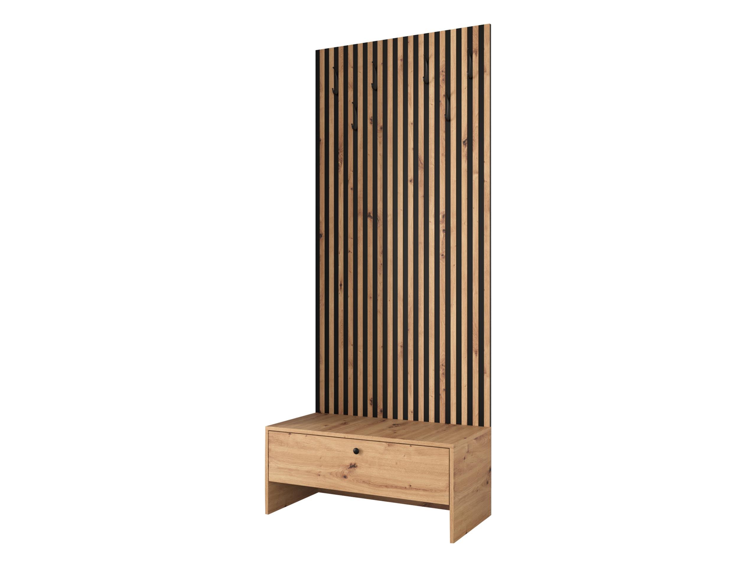 GARDEROBE Balma VII - Braun, Holzwerkstoff (85/206/44cm) - MIRJAN24