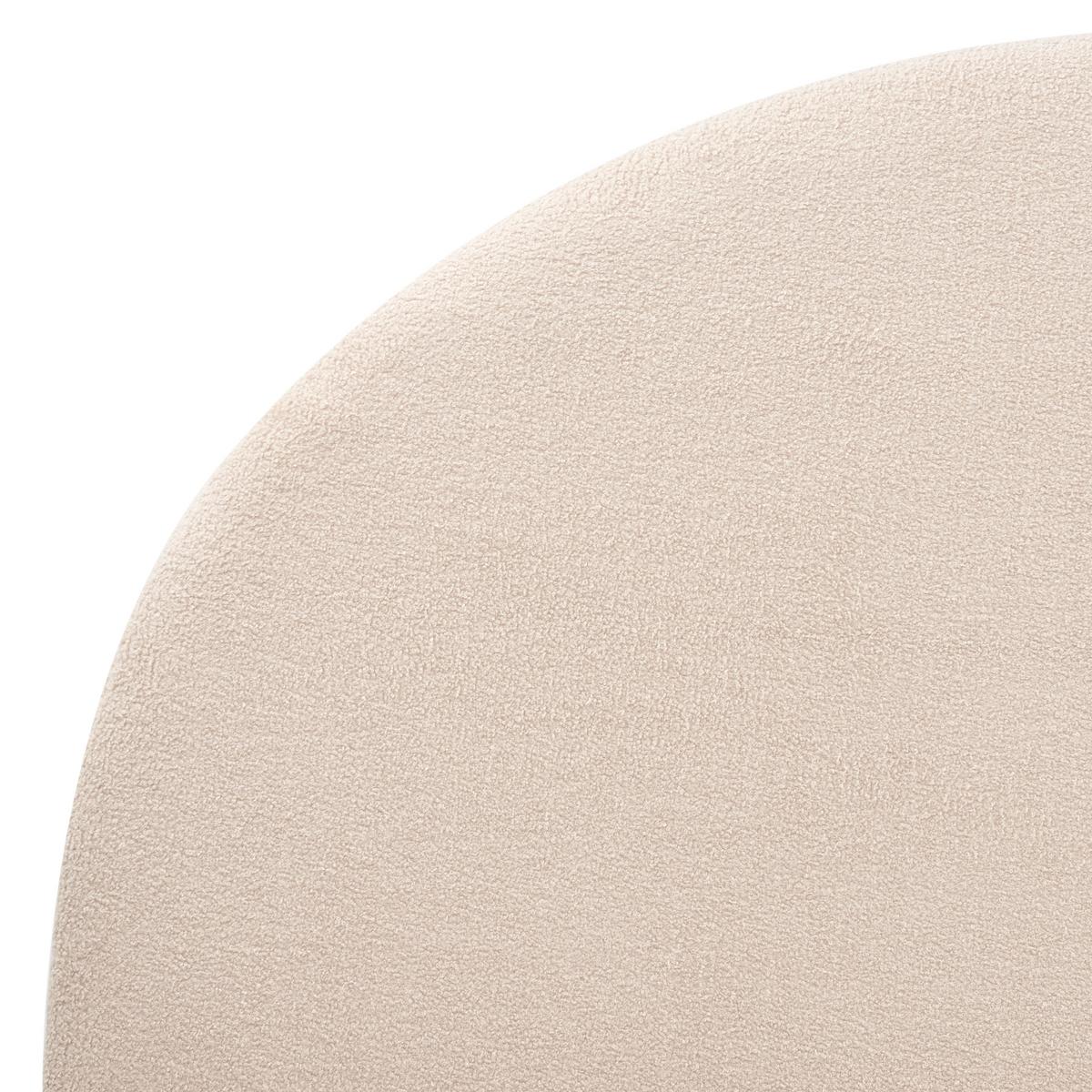 BETT mit Lattenrost 140x200 cm Beige Millay - Beige, Textil (140/200cm) - Beliani