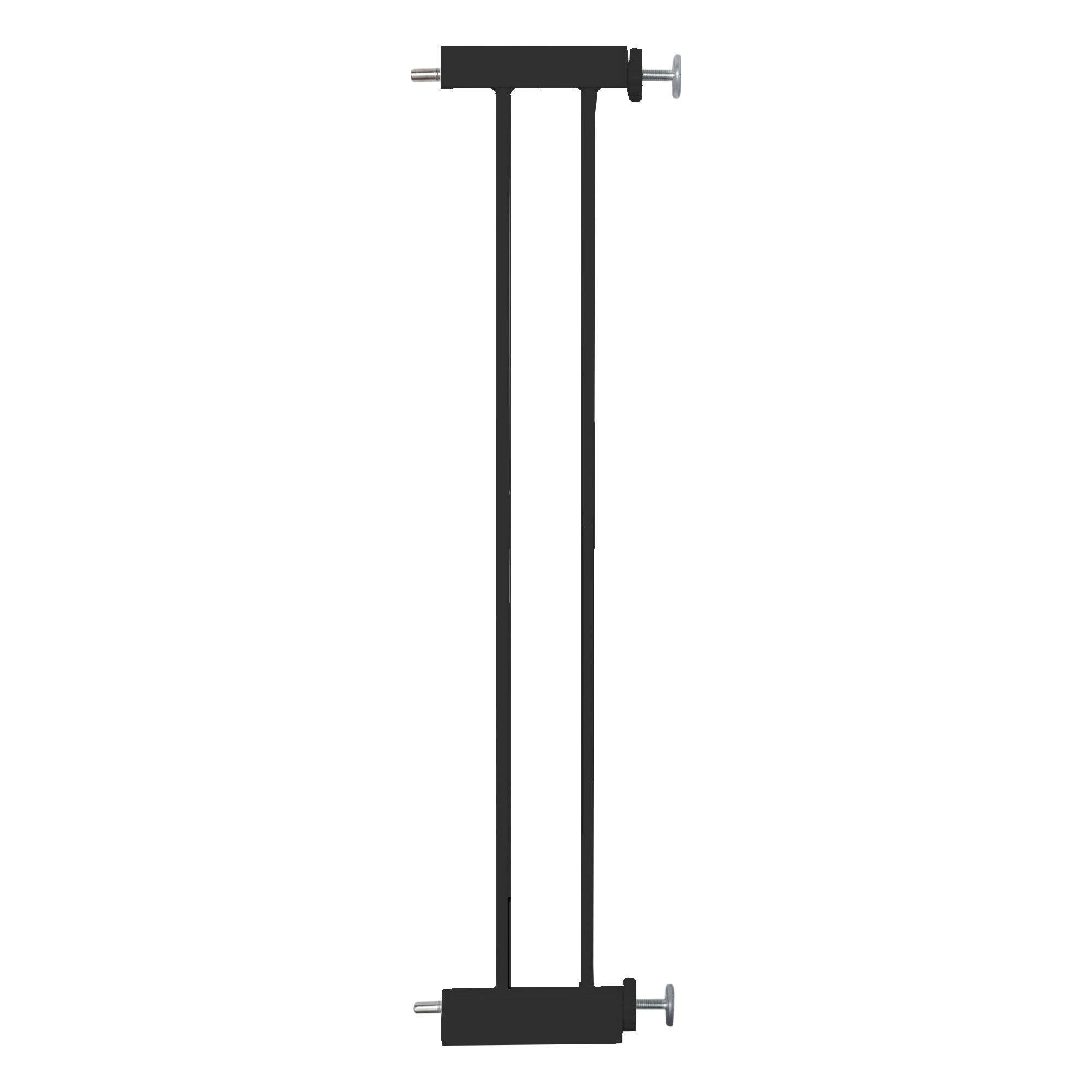 SCHUTZGITTERVERLÄNGERGUNG easySafe+ 14 cm - Schwarz, Metall (17/2.7cm) - Roba