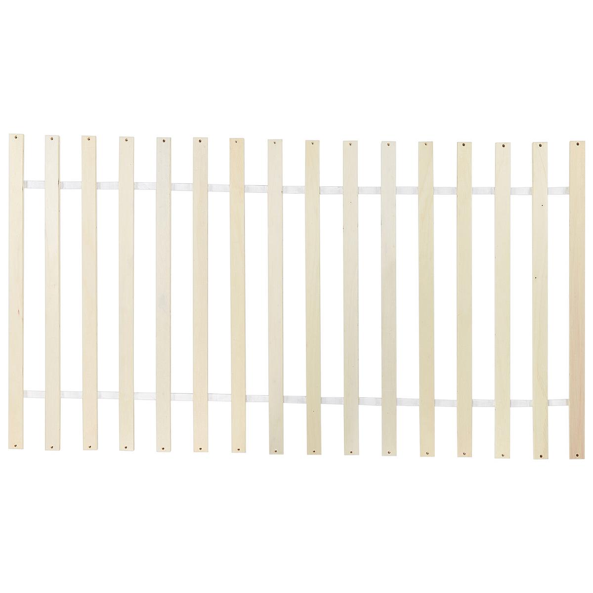 BETT mit Lattenrost 90/200 cm Kiefernholz Braun Olendon - Braun, Holz (90/200cm) - Beliani